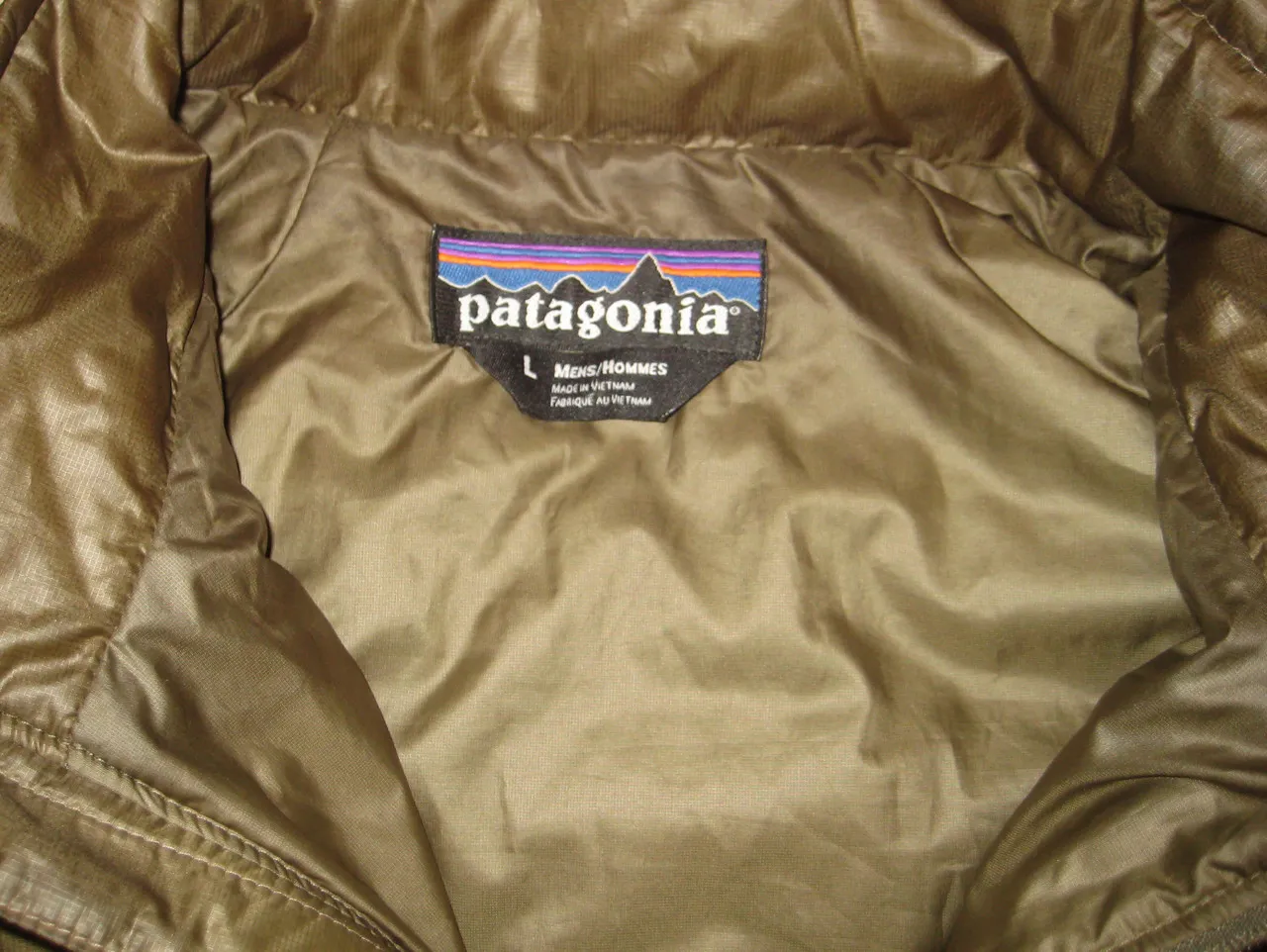 Piumino Nano Patagonia Verde Alfa