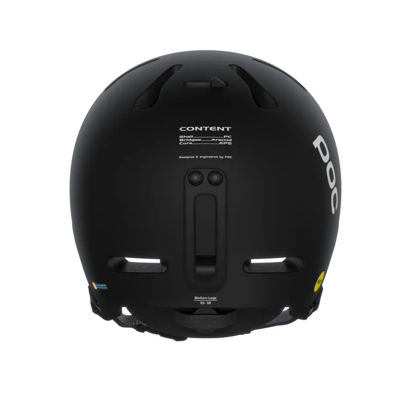 POC Fornix Mips Casco (nero uranio opaco)