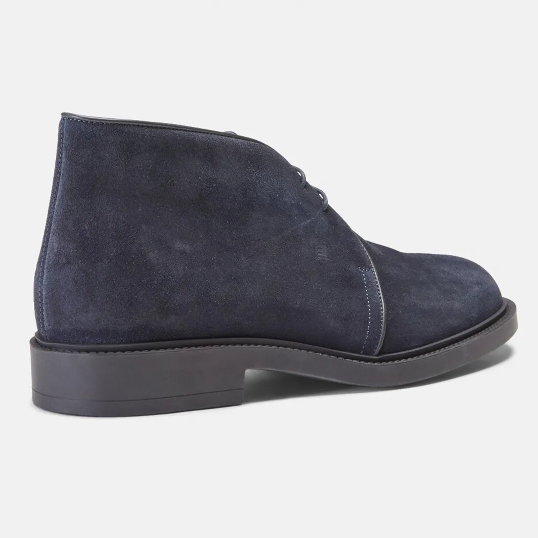 Polacchino Desert Boot Fratelli Rossetti blu marine in camoscio
