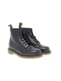 Polacco Dr. Martens 6 EYE BOOT in pelle nero