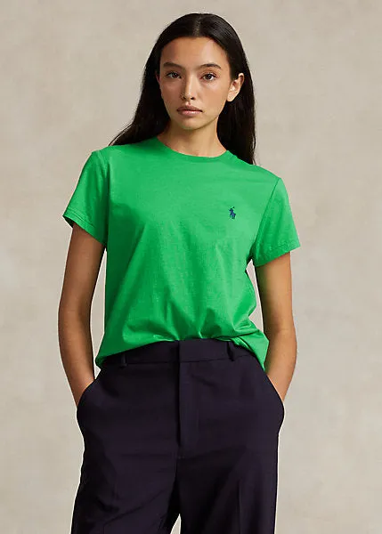 POLO RALPH LAUREN Maglietta girocollo in jersey di cotone