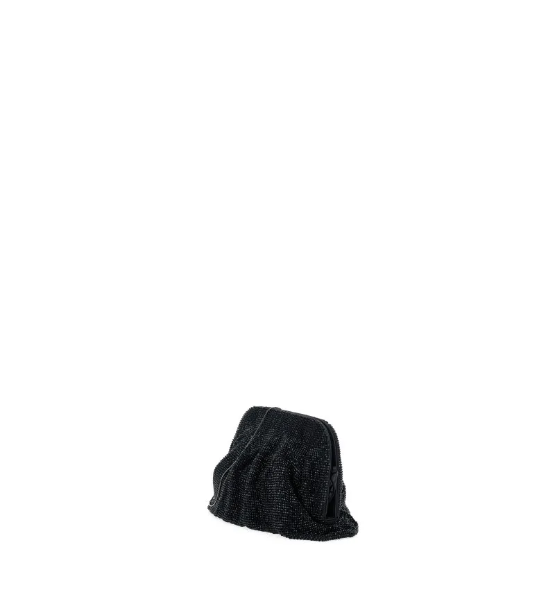 Pouch con strass