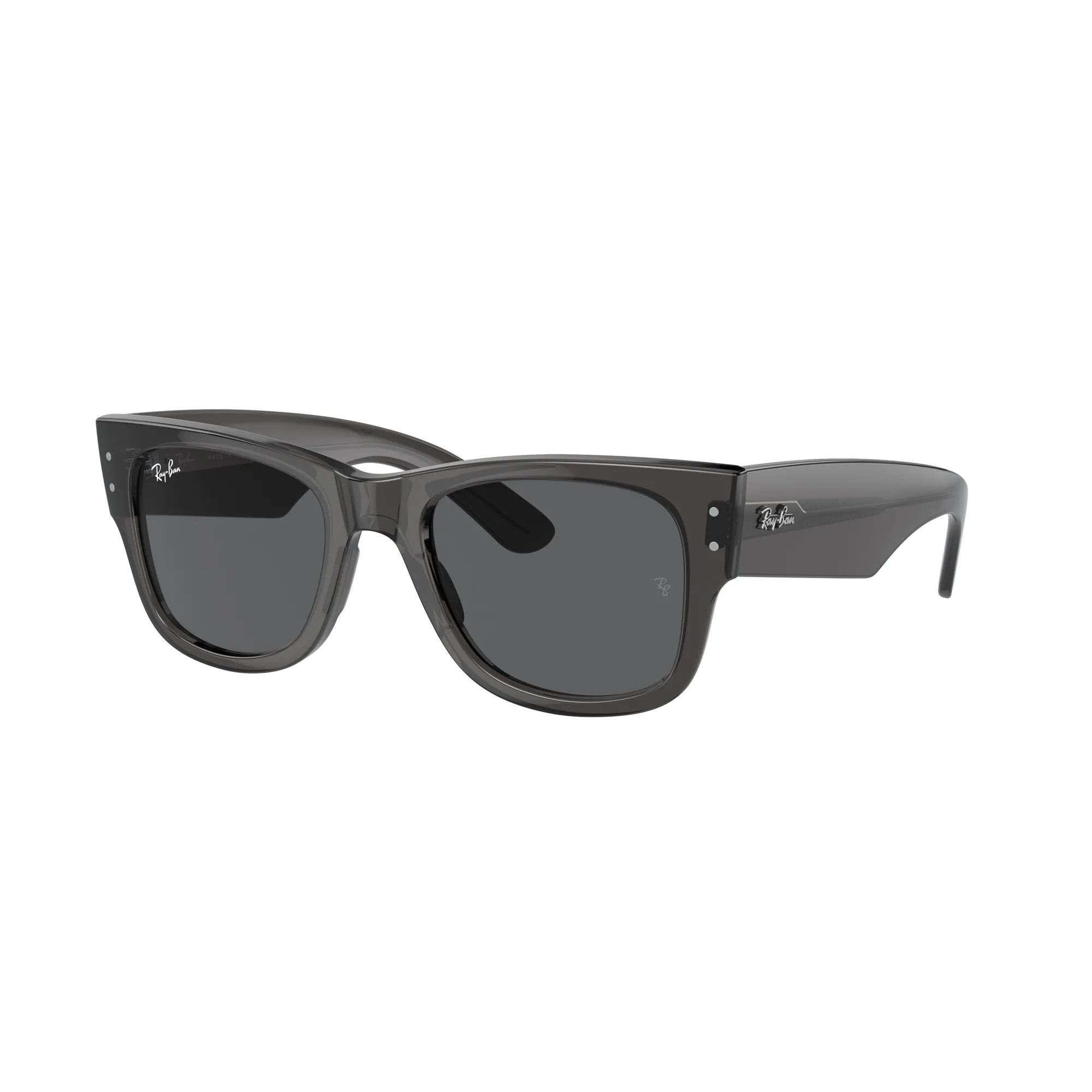   Ray-ban RB 0840S Mega Wayfarer 1390B1 Trasparente | Occhiale Da Sole Unisex 