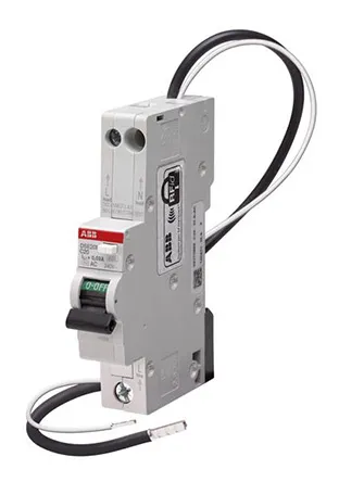 RCBO ABB 2CSR255051R1165 DSE201 B16 AC30 - N Blue, 1P+N, 16A, sensibilità 30mA, Montaggio Guida DIN IEC/EN 61009,