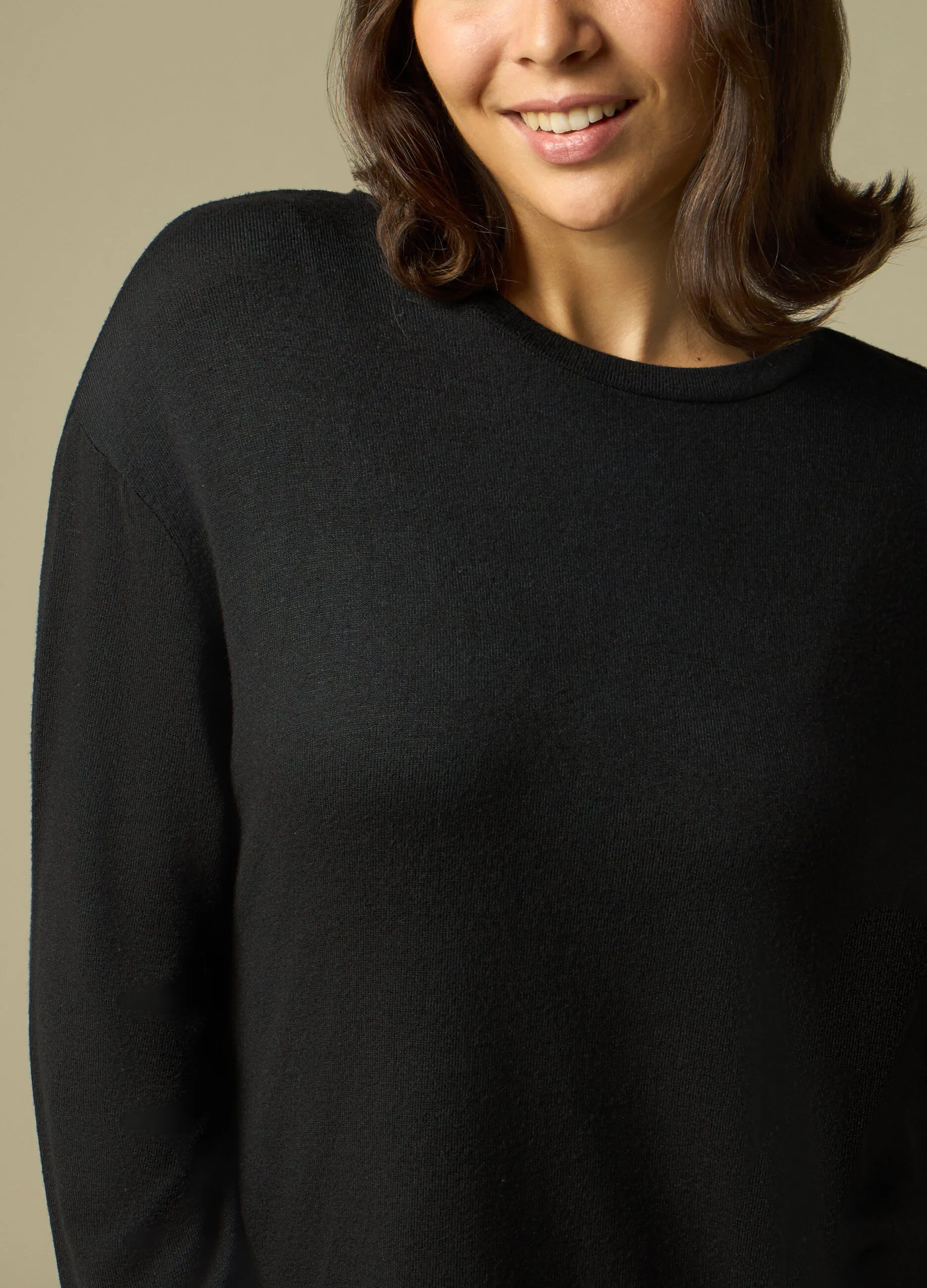 ROSA THEA  T-shirt in misto viscosa stretch donna curvy