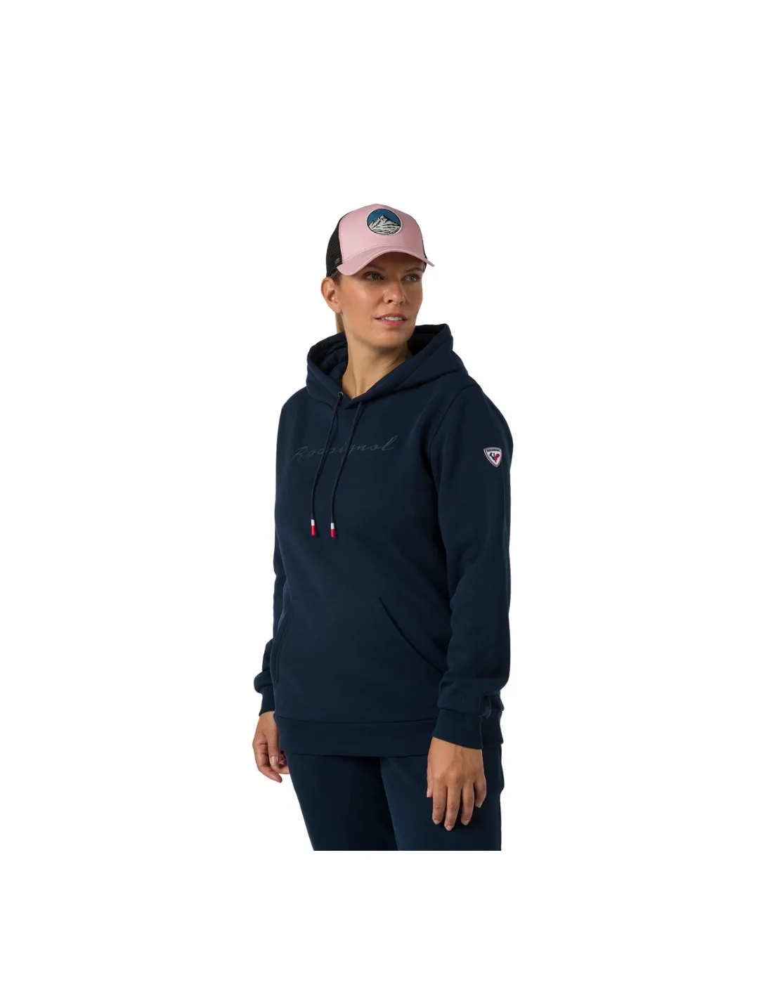 Rossignol W Logo Felpa con cappuccio Fl