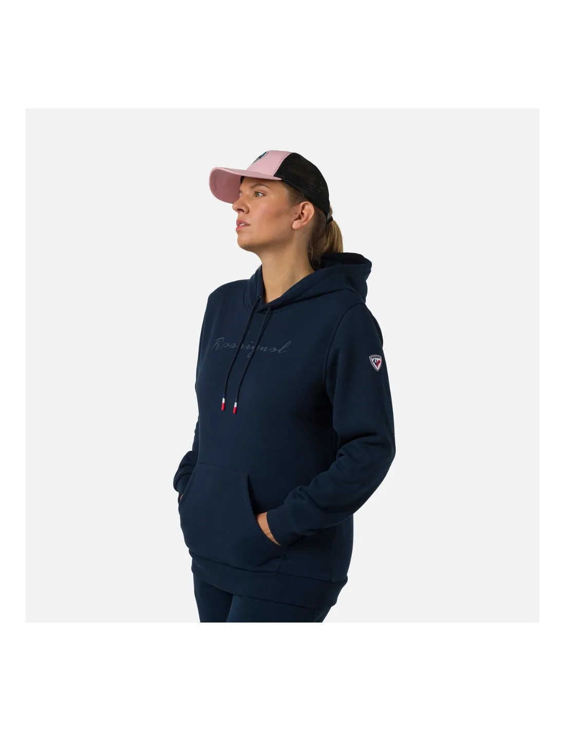 Rossignol W Logo Felpa con cappuccio Fl