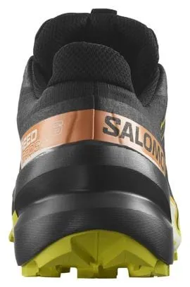 Salomon Speedcross 6 GTX Trail Running Shoes Nero Giallo