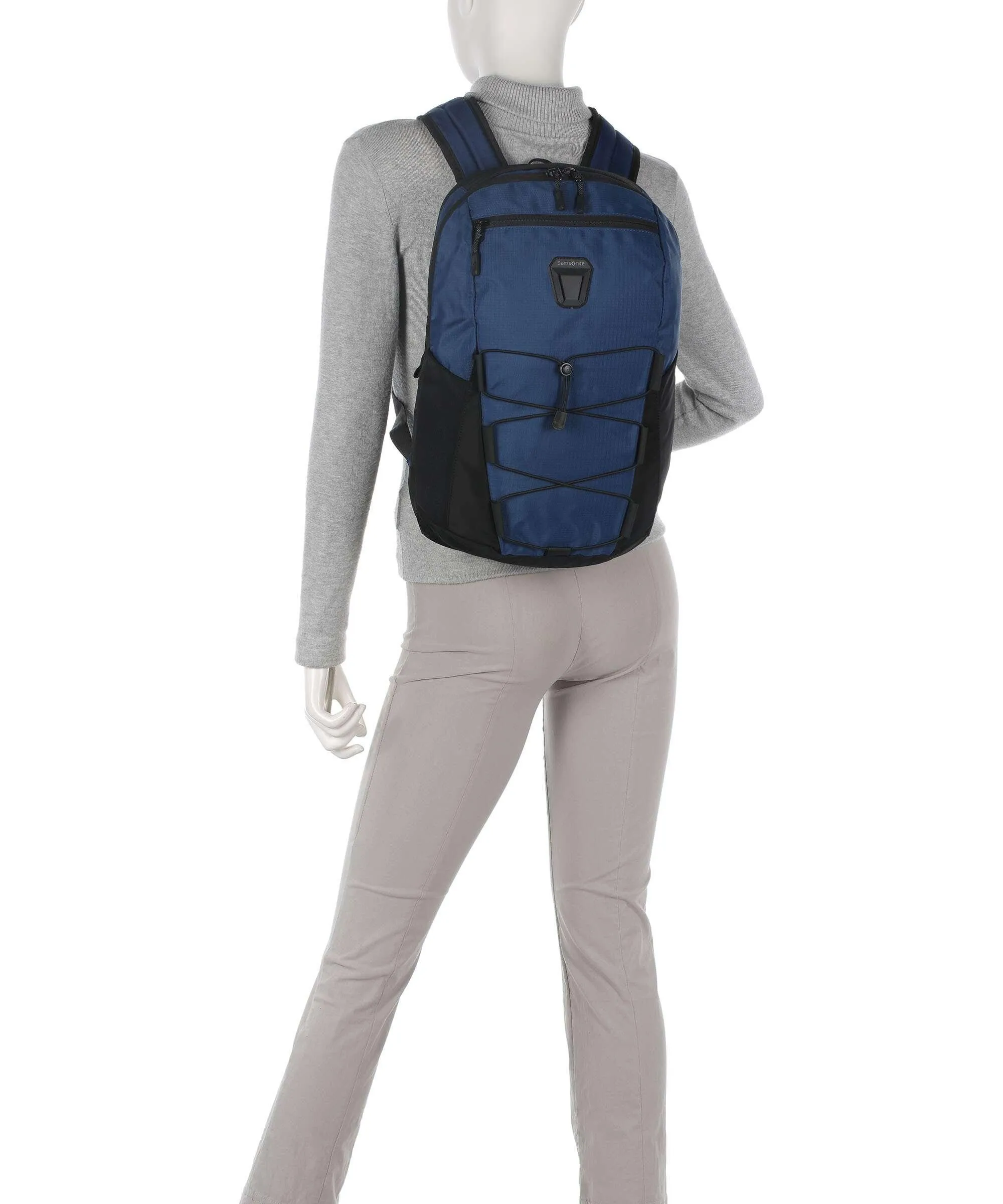  Samsonite Dye-Namic S Zaino 14″ poliestere riciclato blu scuro  