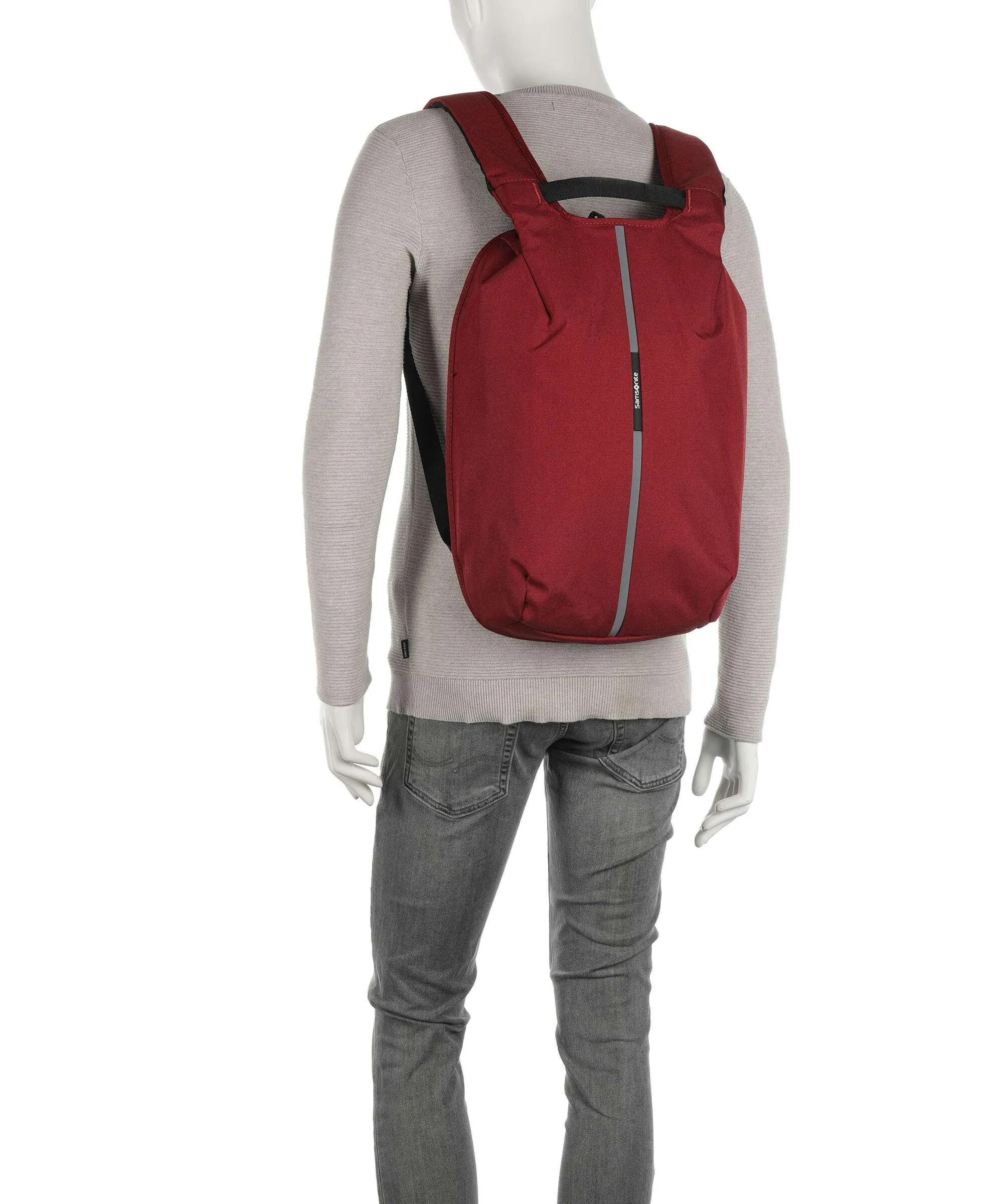  Samsonite Securipak Zaino 15″ poliestere riciclato rosso  