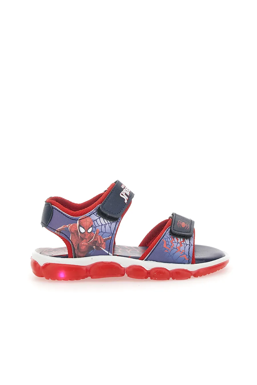 Sandali con Luci Rossi e Blu Spiderman 11301