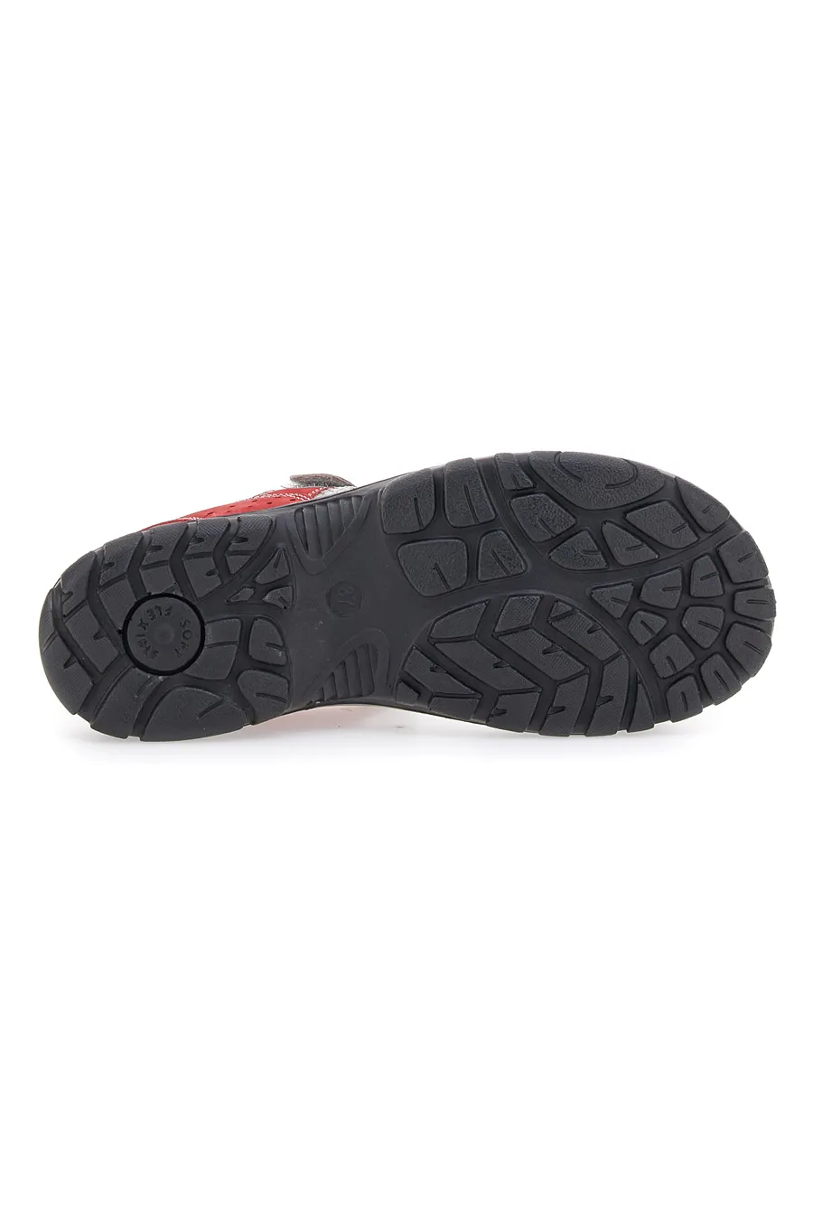 Sandali Rossi Sportivi in Pelle Fly Dinamic 50