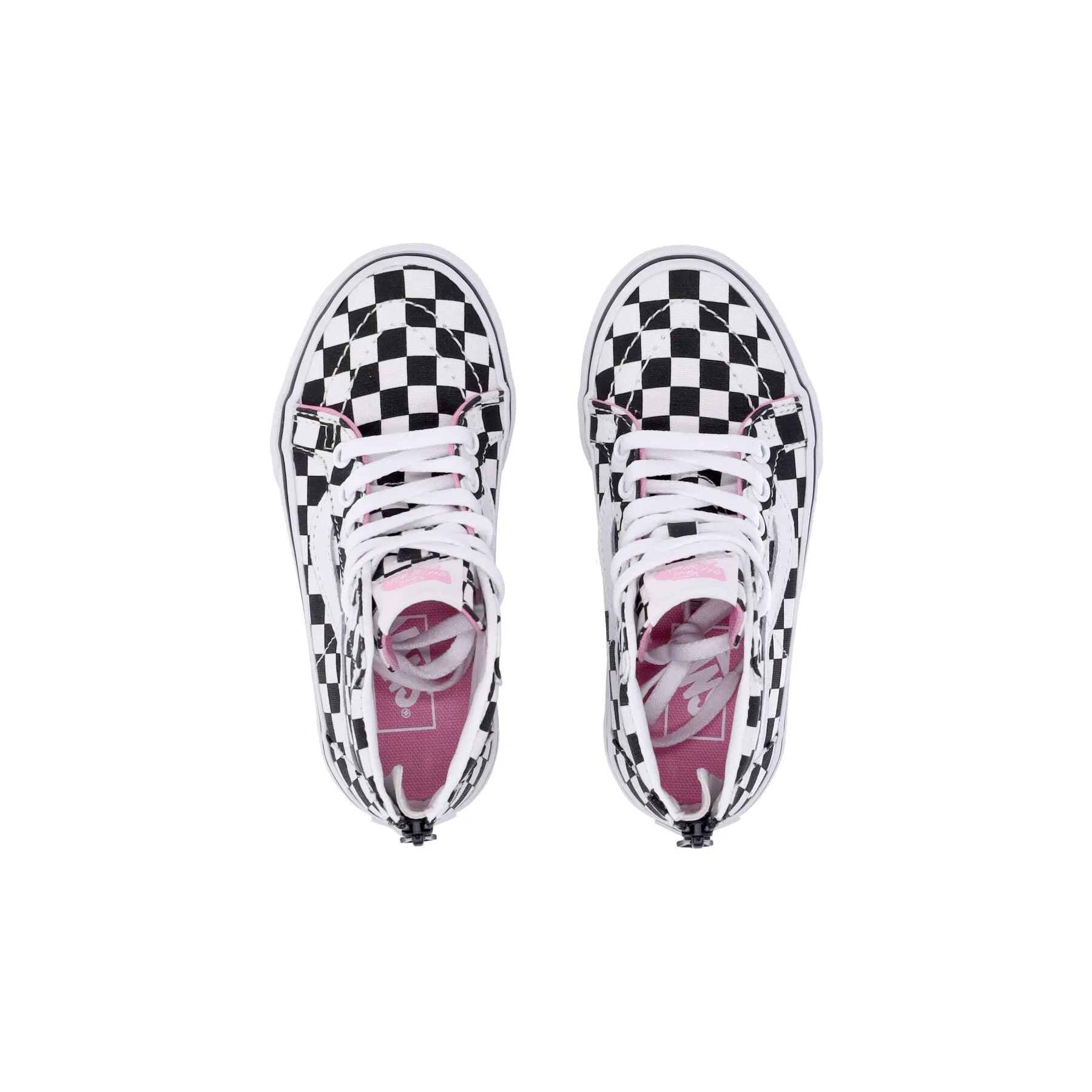 Scarpa Alta Bambina Sk8-hi Zip (candy Hearts) Black/true White