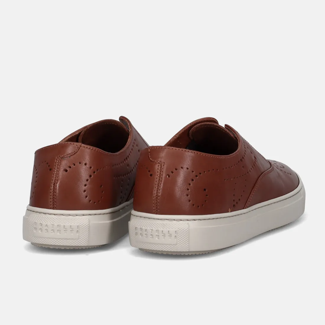Scarpa casual Fratelli Rossetti Hobo Sport in pelle marrone