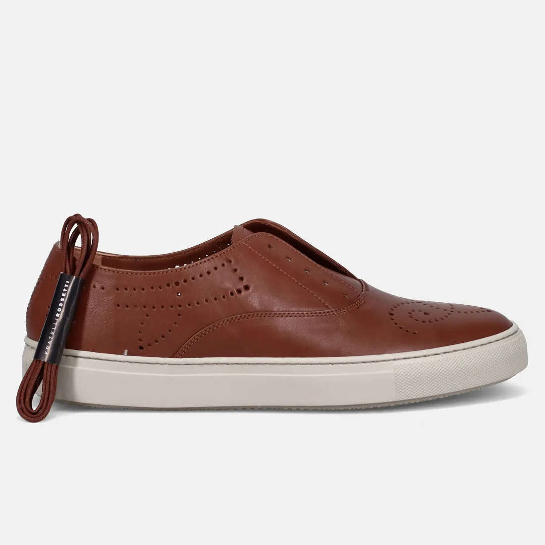 Scarpa casual Fratelli Rossetti Hobo Sport in pelle marrone