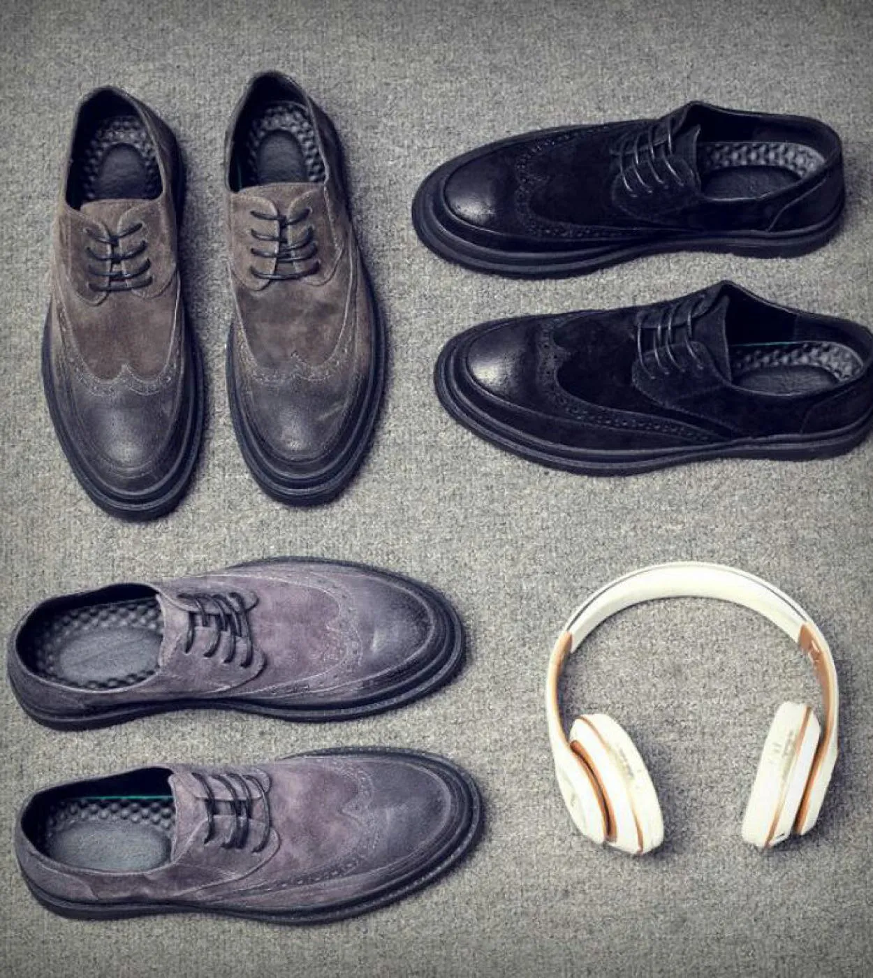 Scarpe basse da uomo di moda di marca Scarpe casual Oxford stile britannico Scarpe da lavoro da uomo Scarpe eleganti da uomo in