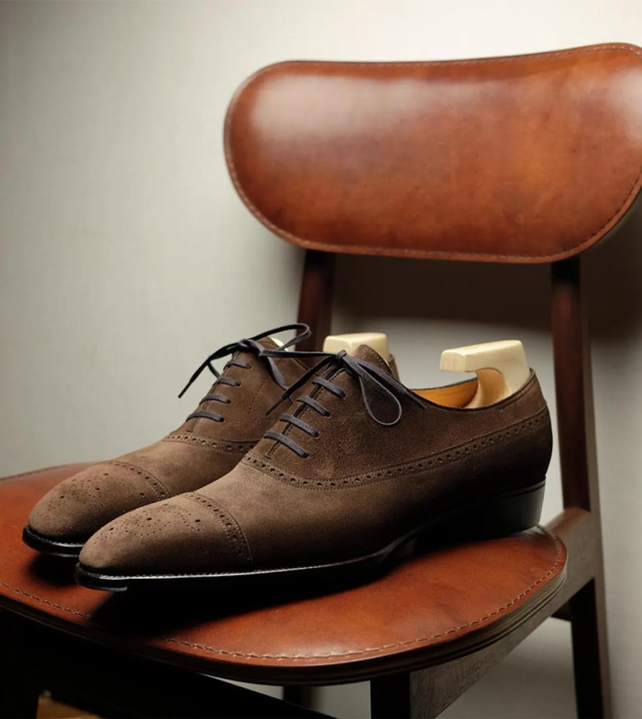 Scarpe casual da uomo marroni Scarpe brogue Scarpe casual non in pelle Scarpe da uomo nuove