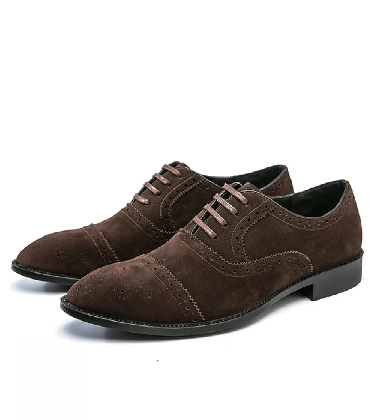 Scarpe casual da uomo marroni Scarpe brogue Scarpe casual non in pelle Scarpe da uomo nuove