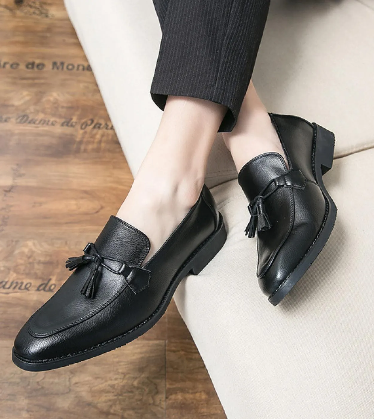 Scarpe da lavoro formali in pelle nera Scarpe eleganti casual moda uomo Scarpe classiche oxford formali italiane per uomo Zapato