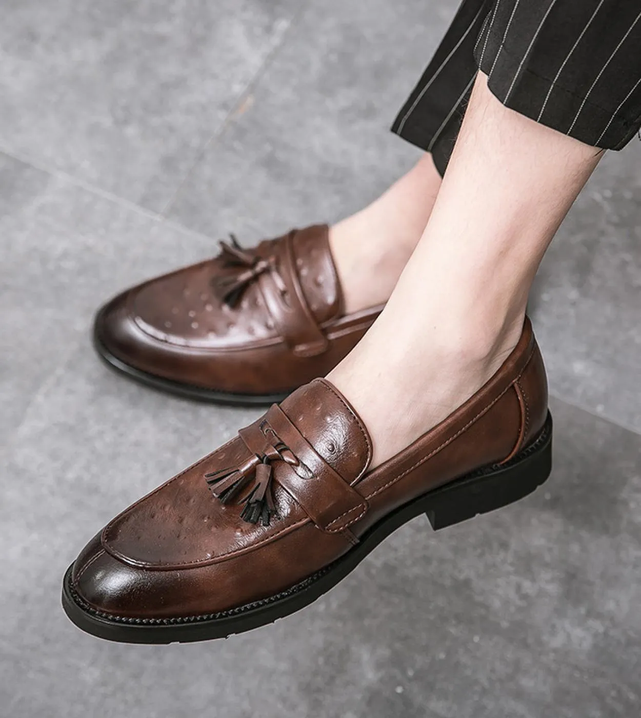 Scarpe da lavoro formali in pelle nera Scarpe eleganti casual moda uomo Scarpe classiche oxford formali italiane per uomo Zapato