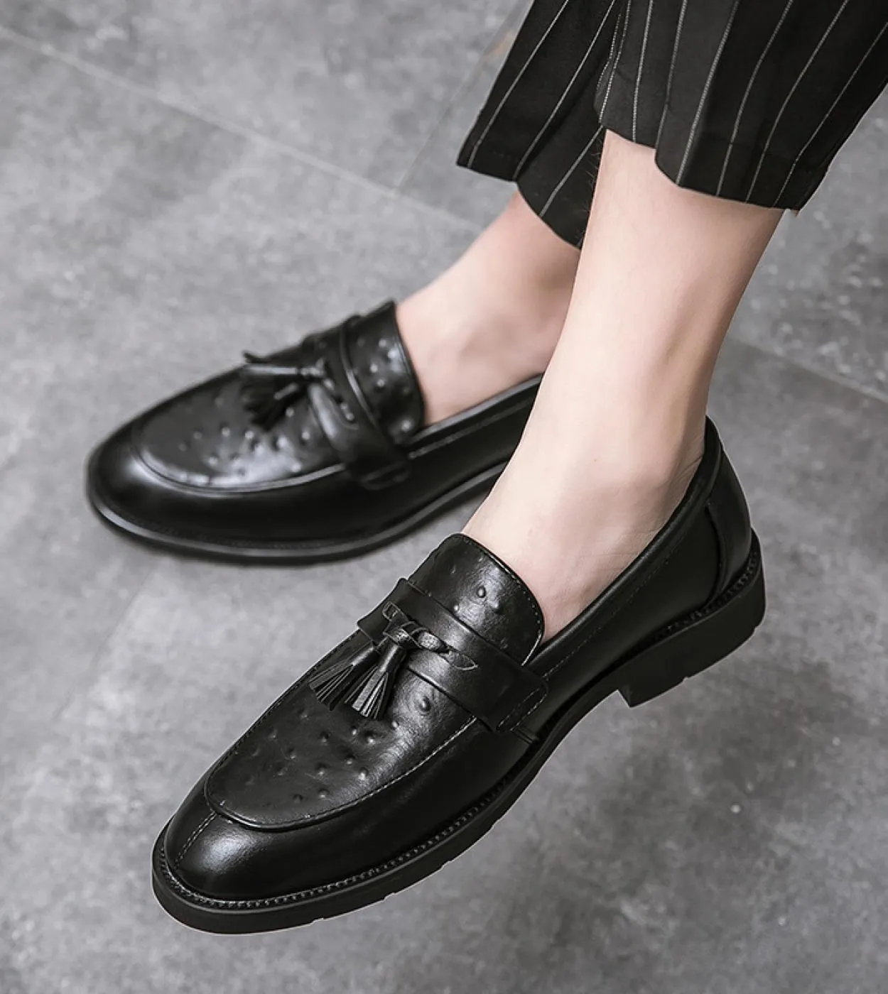 Scarpe da lavoro formali in pelle nera Scarpe eleganti casual moda uomo Scarpe classiche oxford formali italiane per uomo Zapato