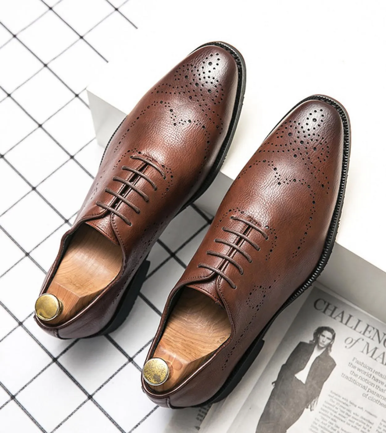 Scarpe da lavoro formali in pelle nera Scarpe eleganti casual moda uomo Scarpe classiche oxford formali italiane per uomo Zapato