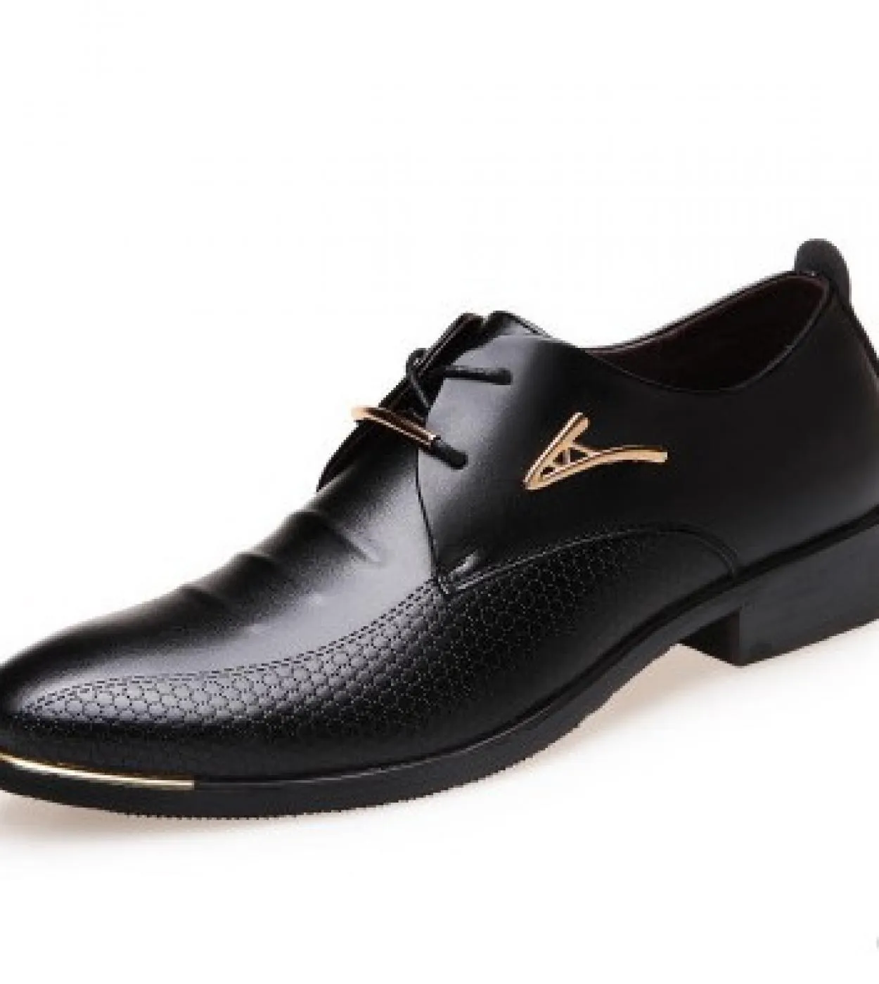 Scarpe da uomo Oxford in pelle verniciata Scarpe eleganti da uomo classiche a punta da uomo