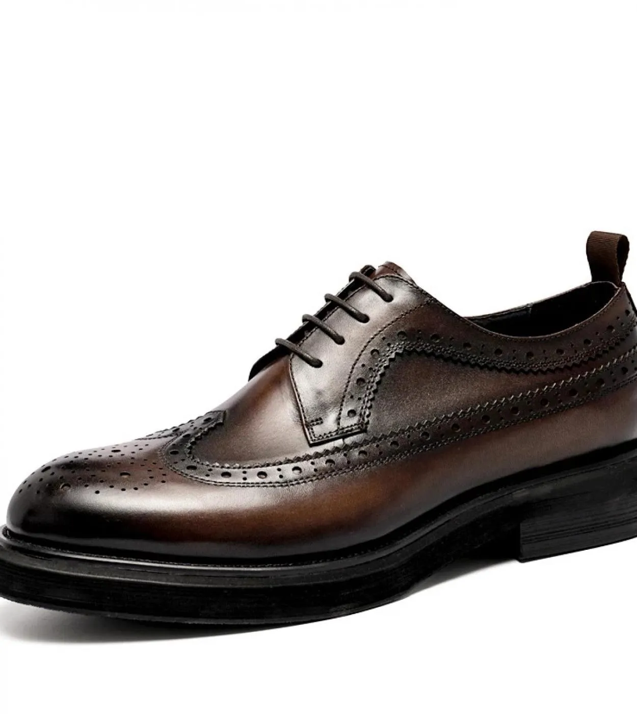 Scarpe da uomo Scarpe brogue di marca di lusso Scarpe brogue nere italiane Uomo Uomo Casual in pelle