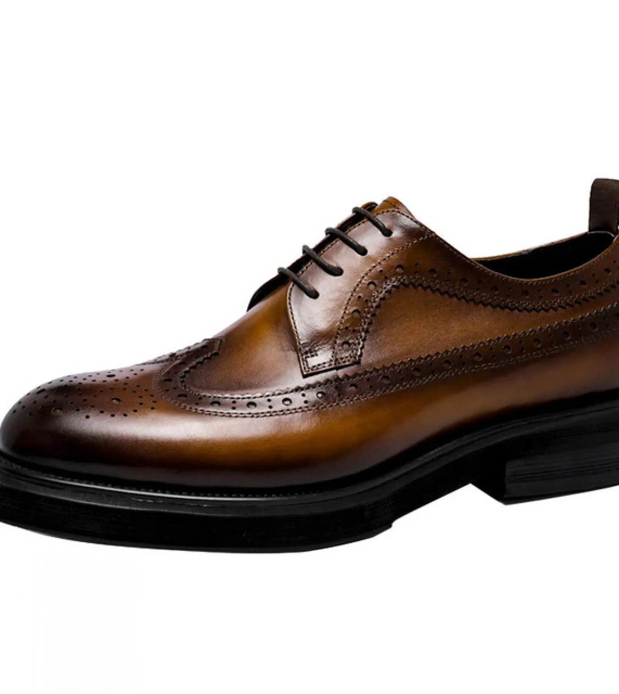 Scarpe da uomo Scarpe brogue di marca di lusso Scarpe brogue nere italiane Uomo Uomo Casual in pelle