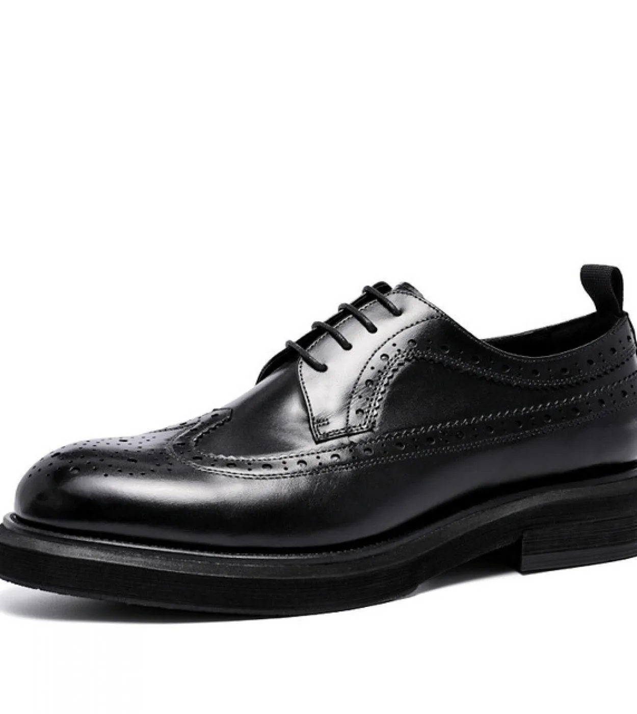 Scarpe da uomo Scarpe brogue di marca di lusso Scarpe brogue nere italiane Uomo Uomo Casual in pelle