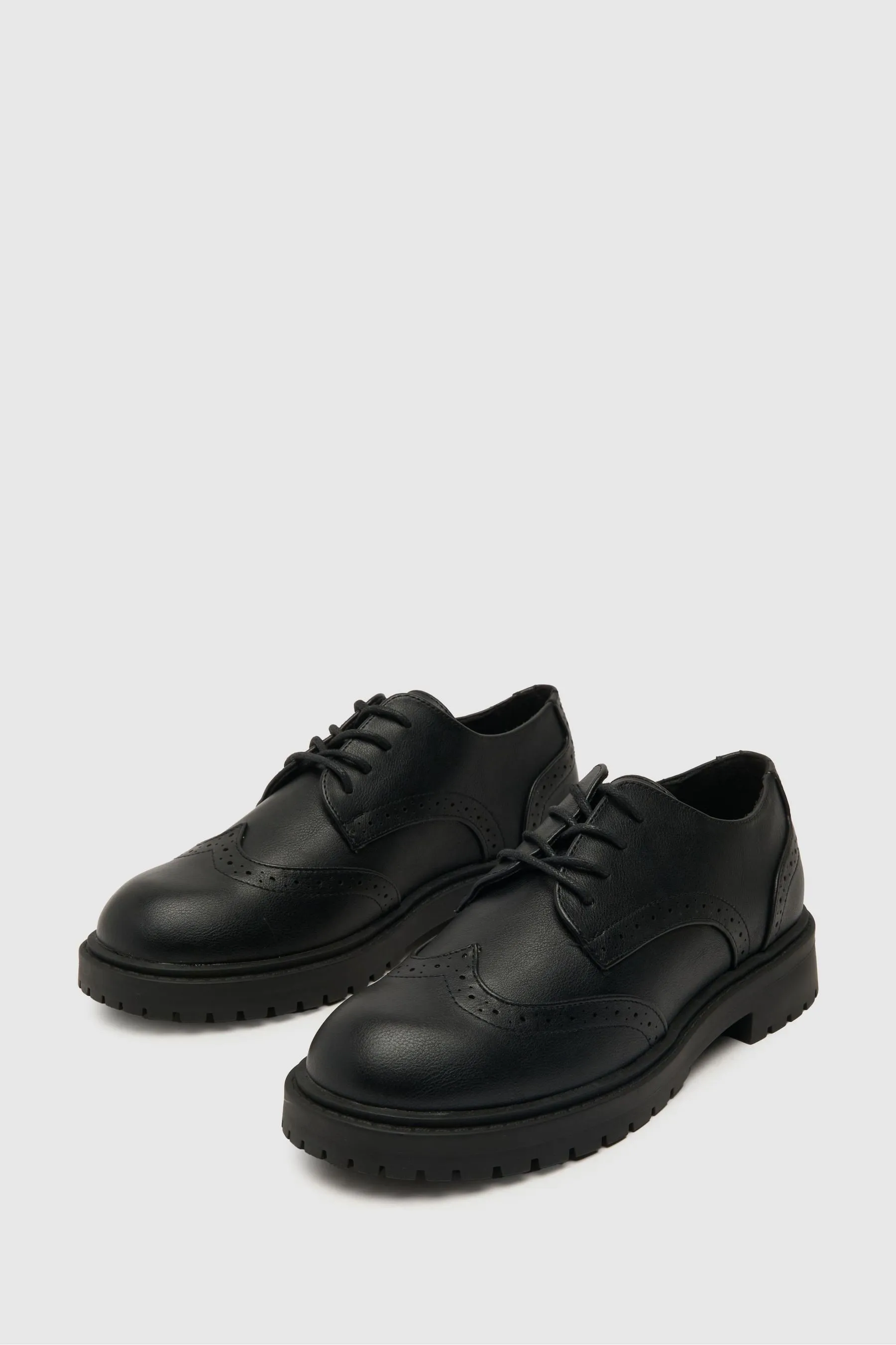 Schuh - Lotus - Nero Pizzo stile brogue - Scarpe