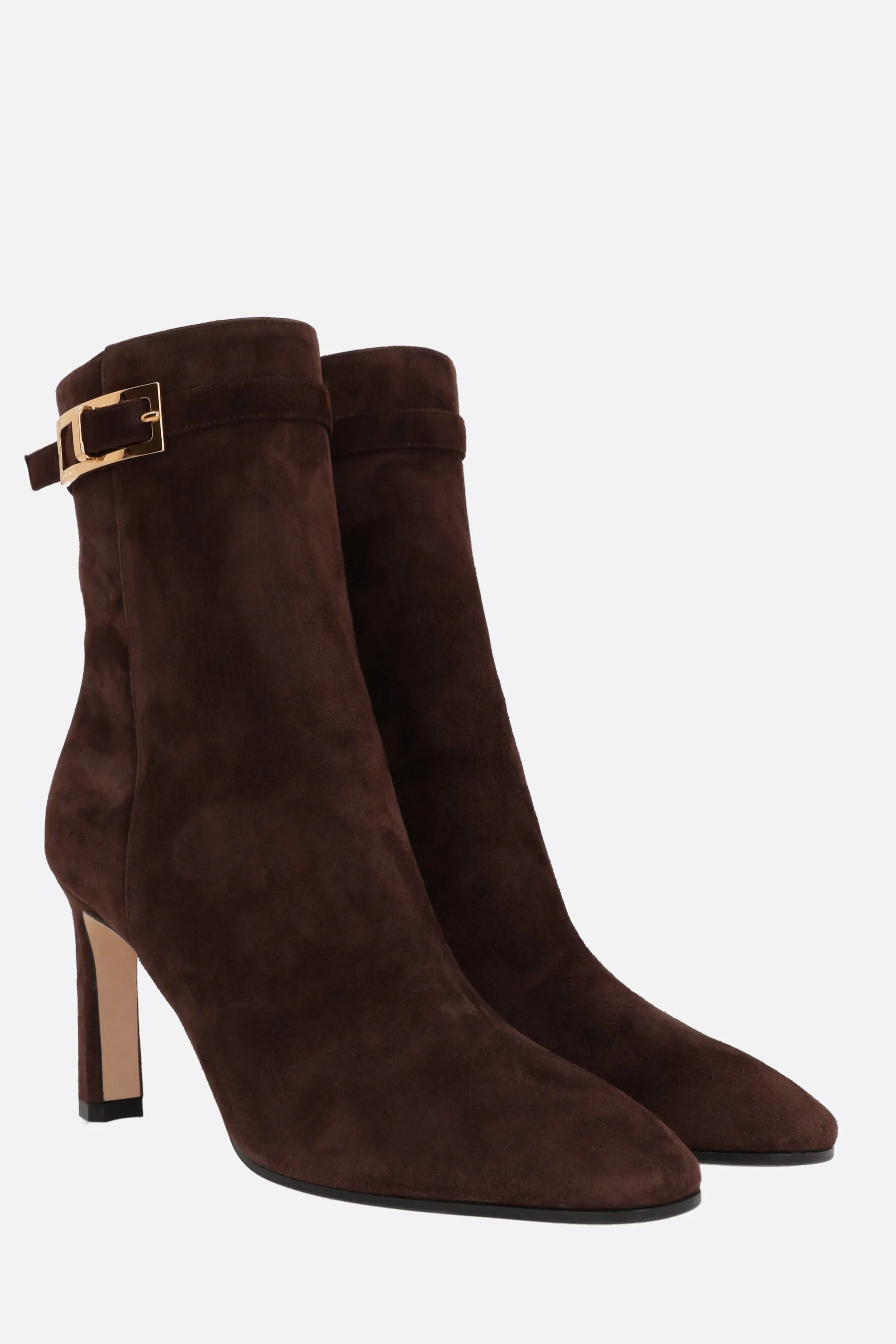  SERGIO ROSSI stivaletto Sr Nora in suede 
