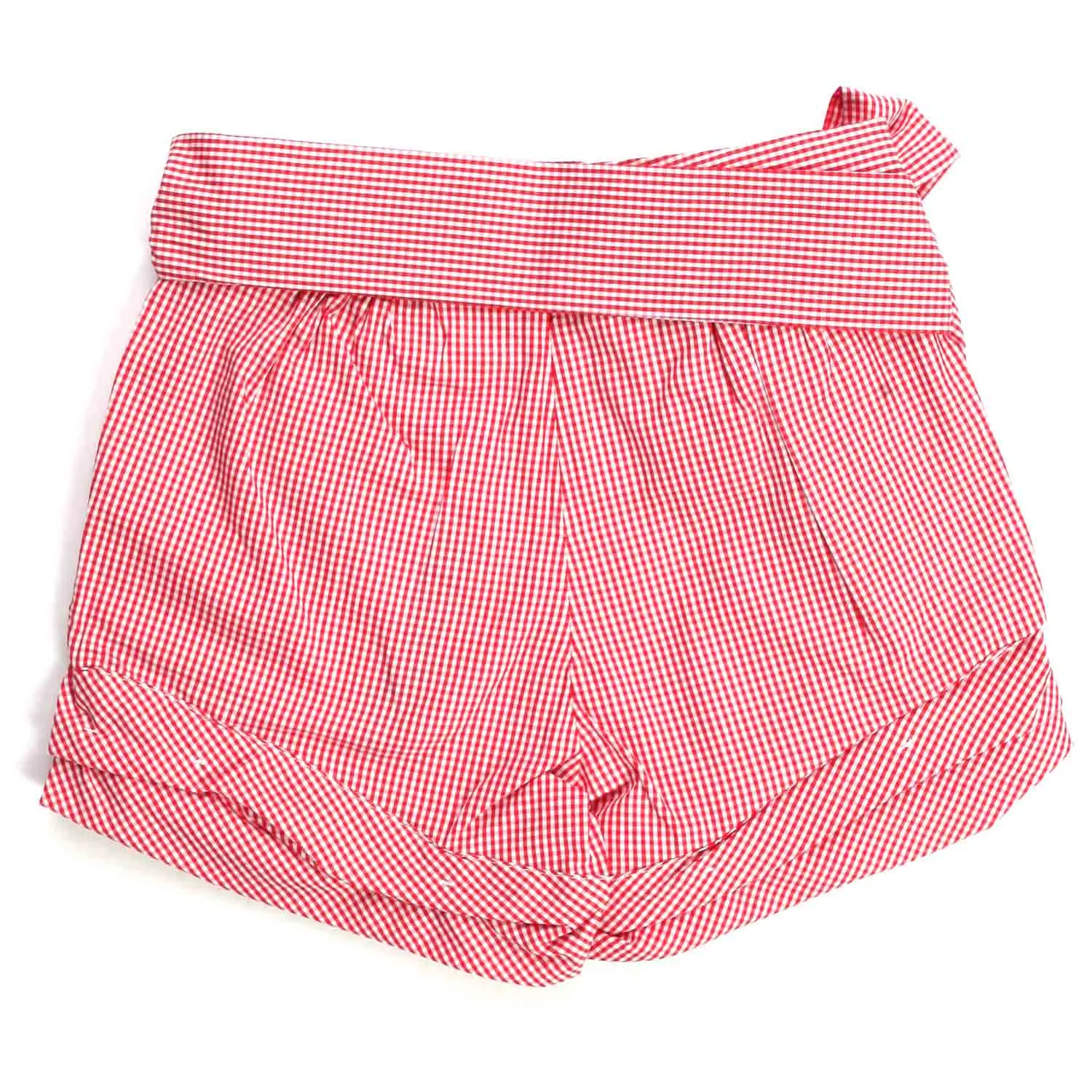 Shorts Bianchi E Rossi A Quadretti Bambina