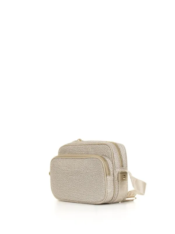 Small shoulder bag in Op fabric
