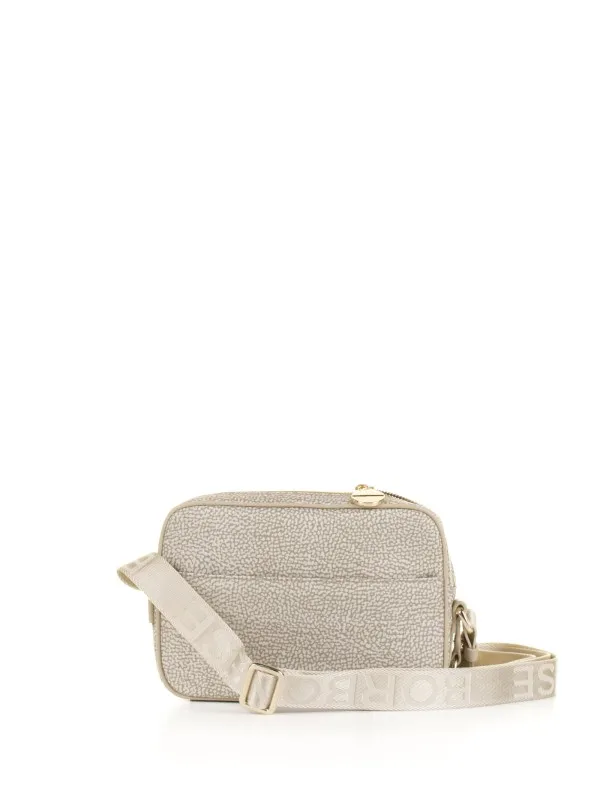 Small shoulder bag in Op fabric