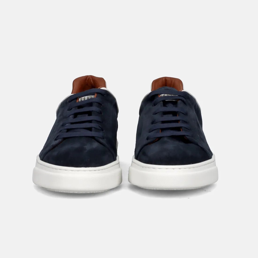 Sneaker da uomo Fratelli Rossetti in camoscio blu