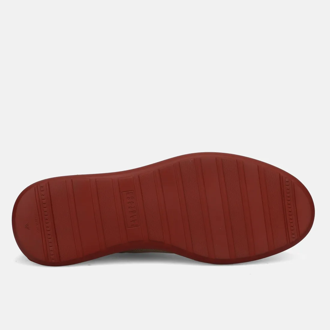 Sneaker Fratelli Rossetti marrone, verde e beige in pelle e tessuto