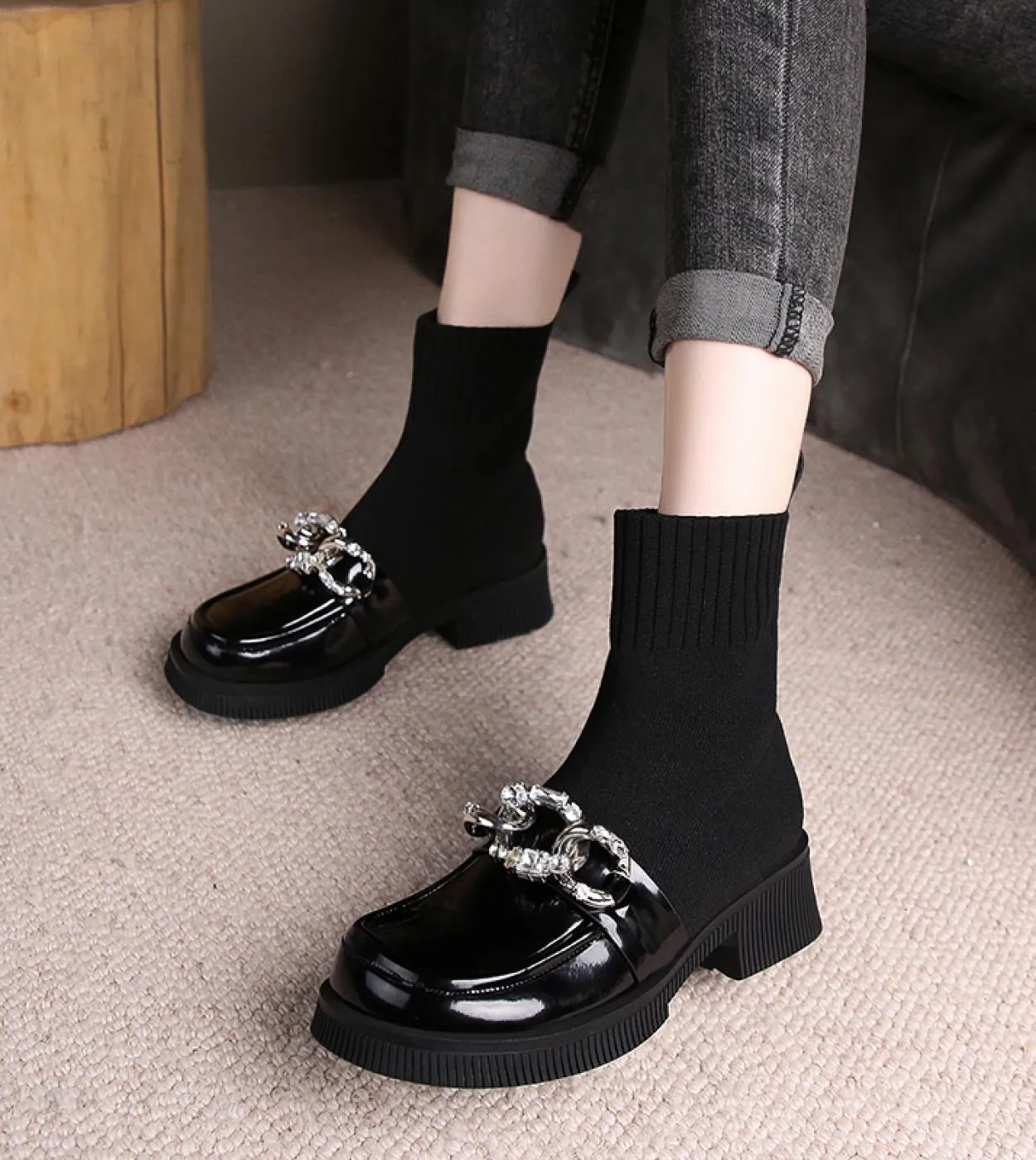 Sneakers Calzino 37 Stivaletti Chelsea Scarpe Stivali Donna Scarpe Donna Autunno 2023 Donna