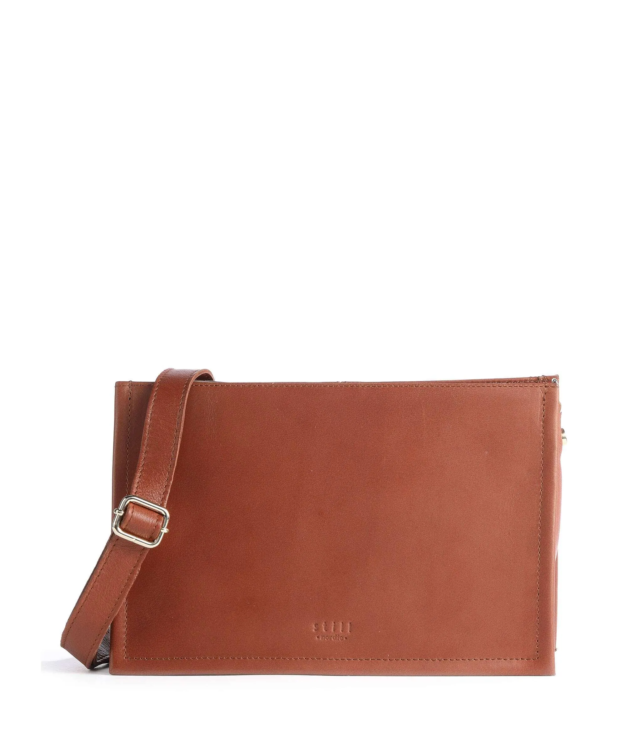  Still Nordic Aggie Aggie Borsa a tracolla pelle liscia cognac  