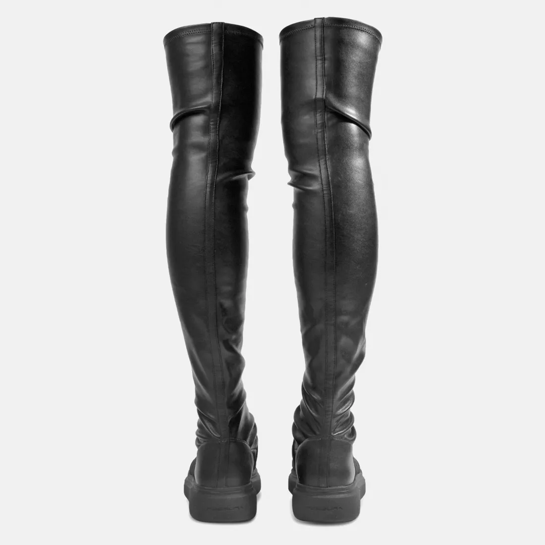 Stivale alto sopra il ginocchio Fessura Edge Superband nero