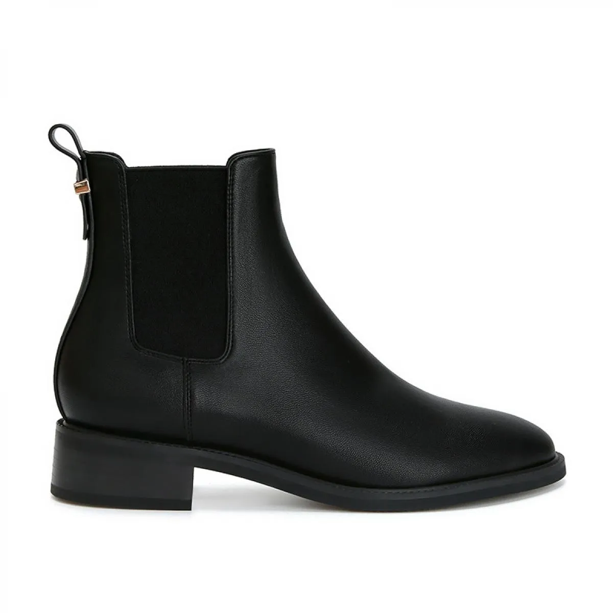 Stivaletti Chelsea alla moda da donna scarpe a punta in pelle originali abito da banchetto per feste stivaletti da donna dolci b
