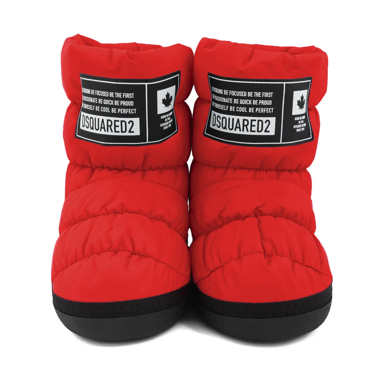 Stivali Da Neve Unisex Rossi E Neri