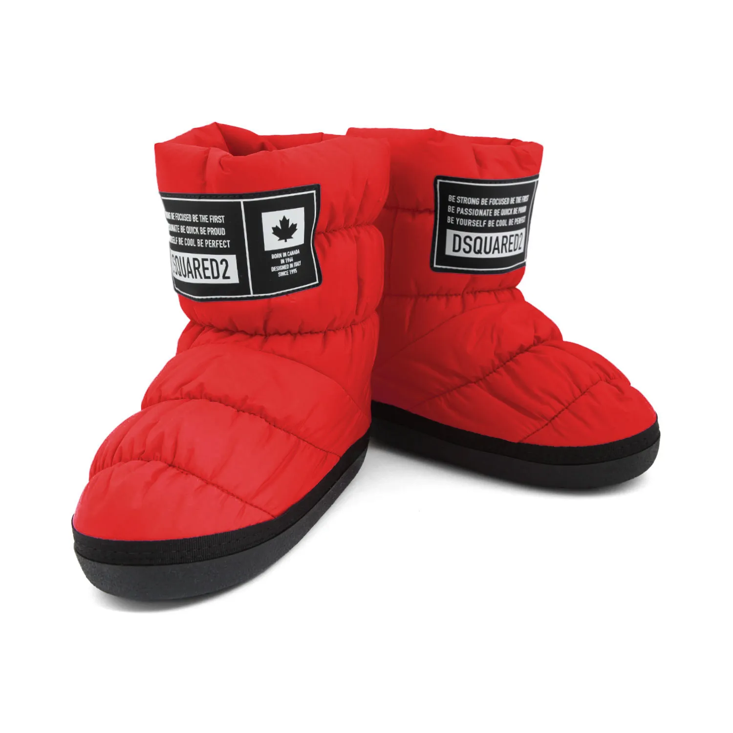 Stivali Da Neve Unisex Rossi E Neri
