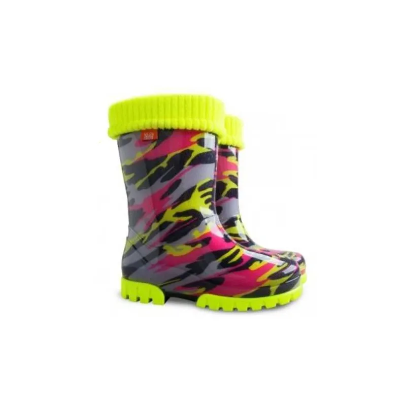Stivali per bambino DEMAR TWISTER LUX FLUO