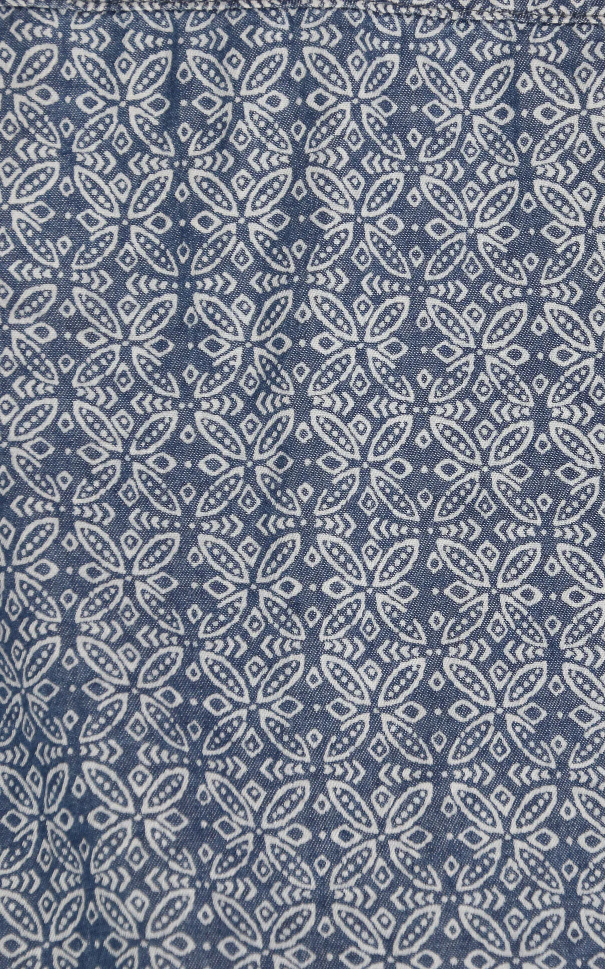 Susymix- Camicia nodo stampa – Blu