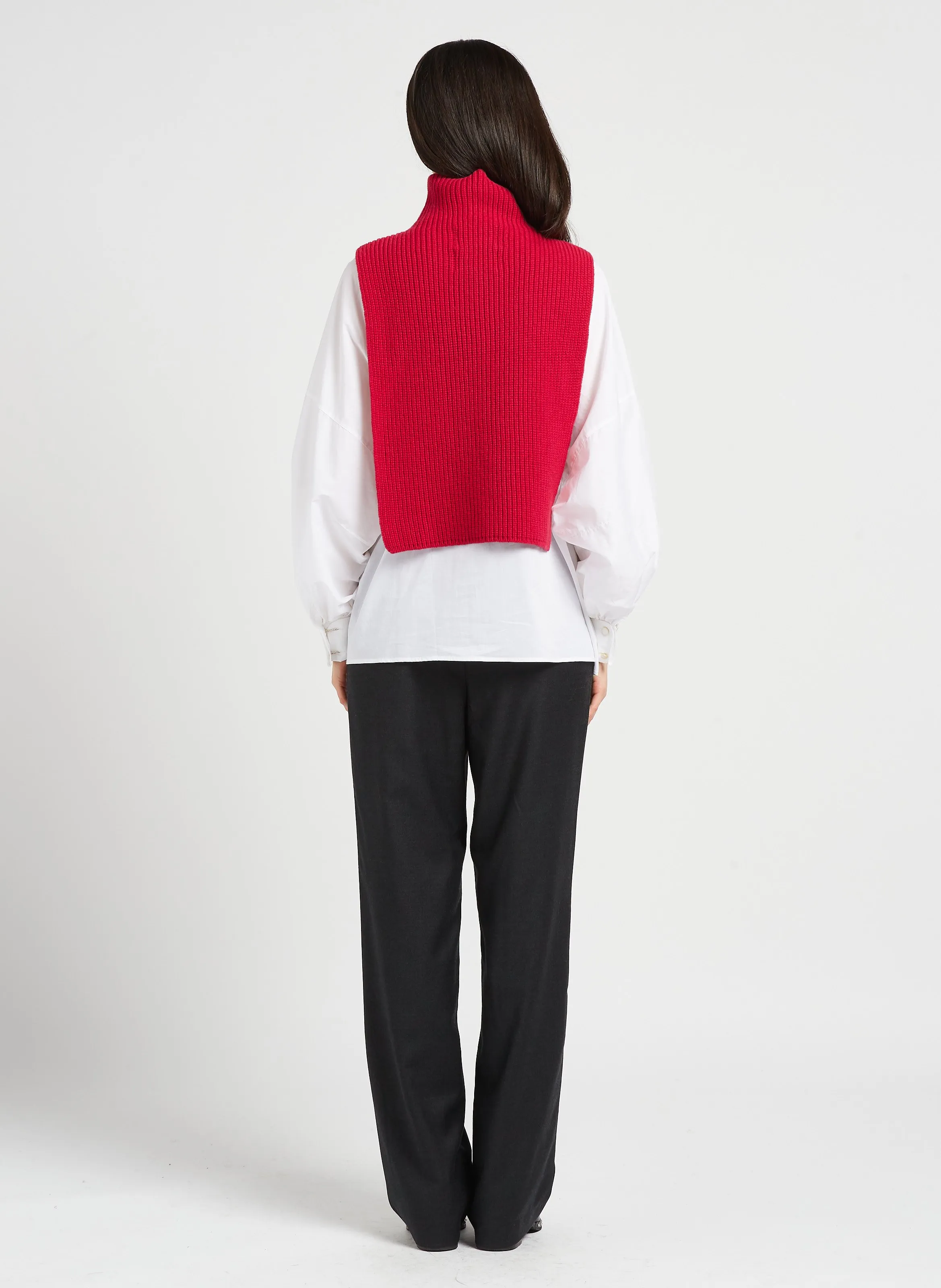  The Label Edition   GATSBY - Camicia dritta collo classico in cotone | Bianco
