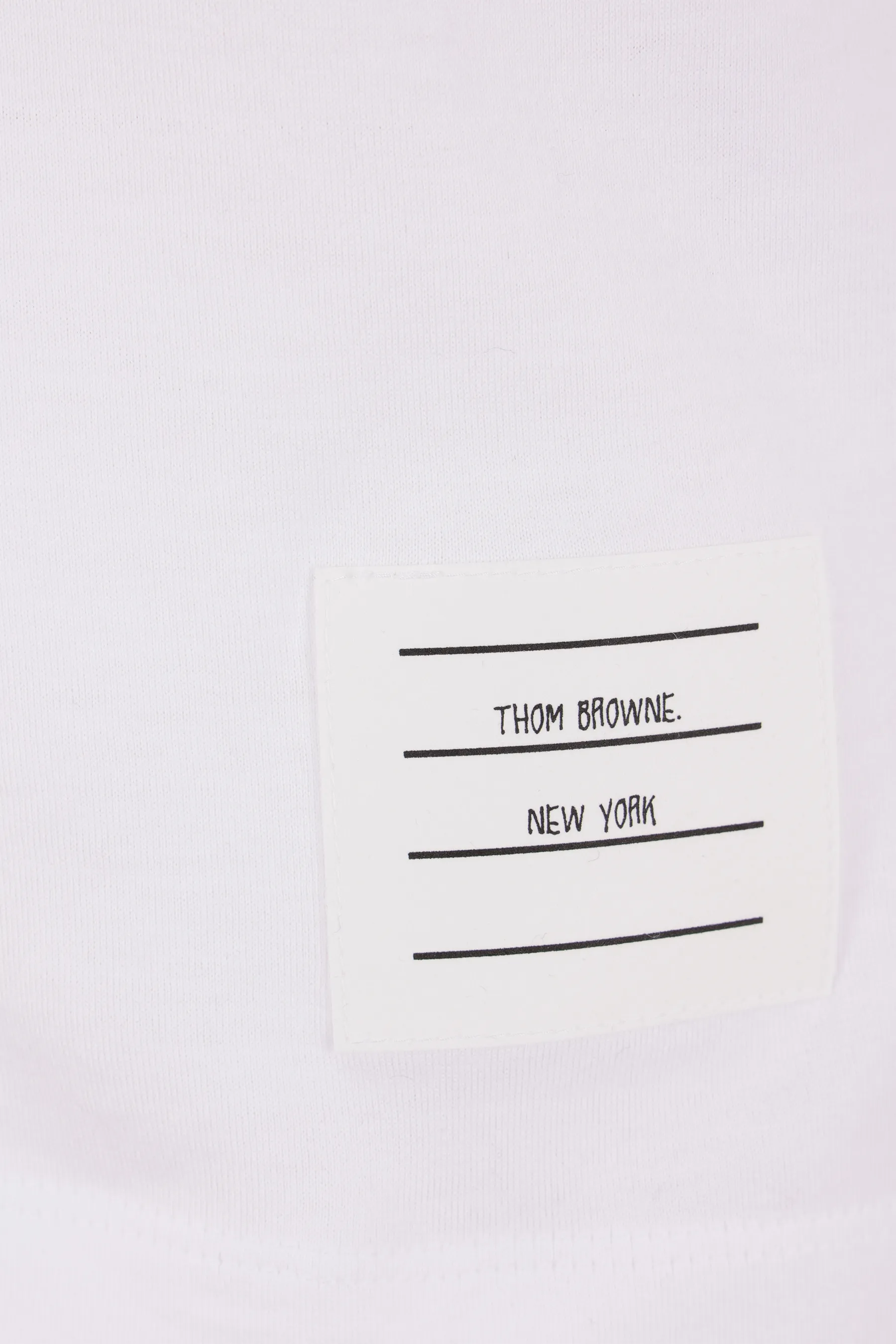  THOM BROWNE t-shirt in cotone 