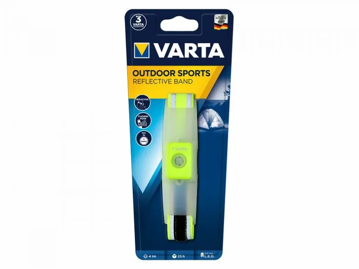 Varta Outdoor Sports fascia riflettente LED