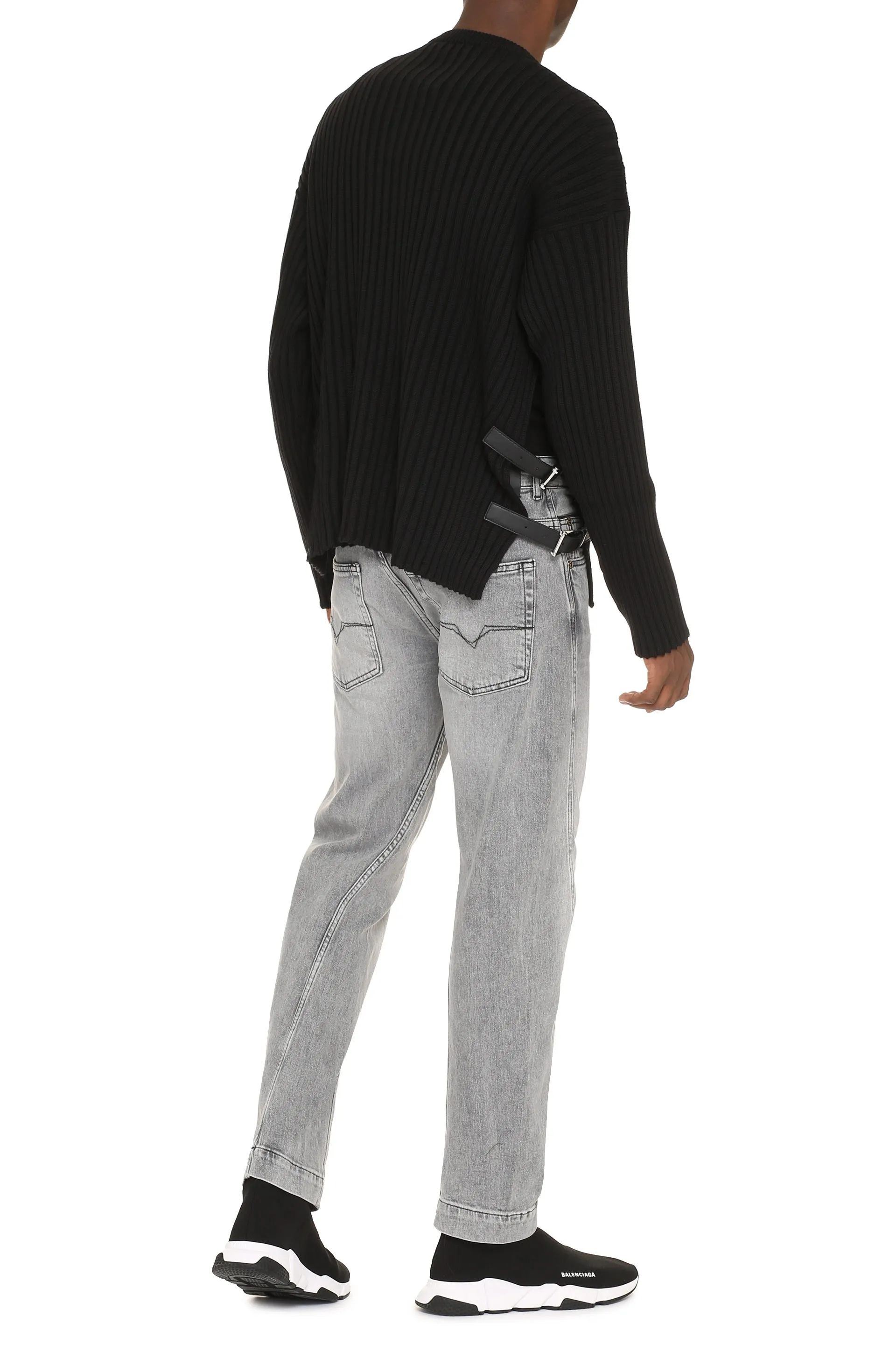 Versace Maglione girocollo in lana