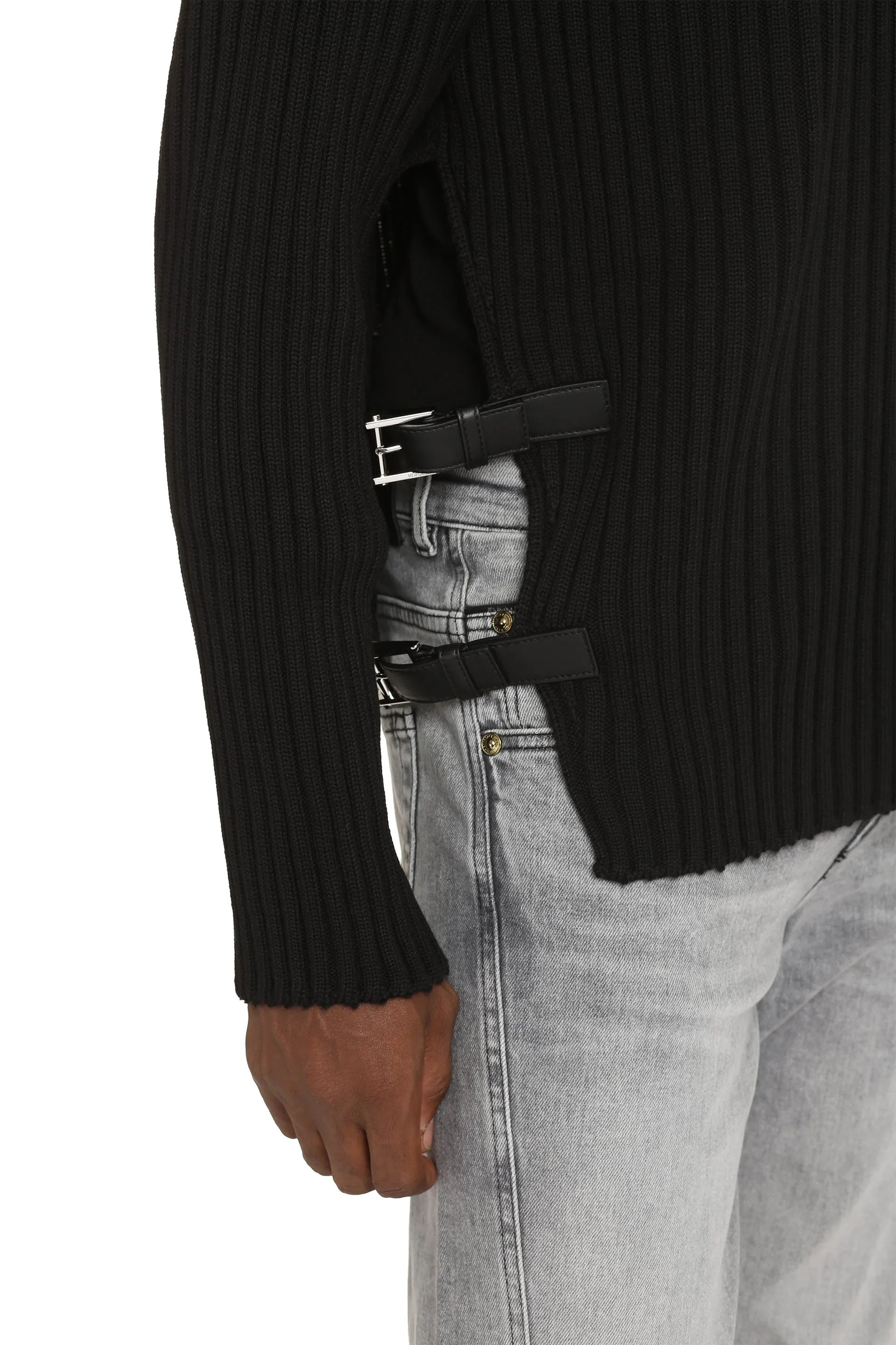 Versace Maglione girocollo in lana